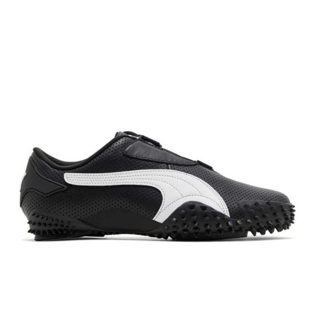 Brand New Puma Mostro Perforated Leather Pack Black White Men's12 Sku  397331 02